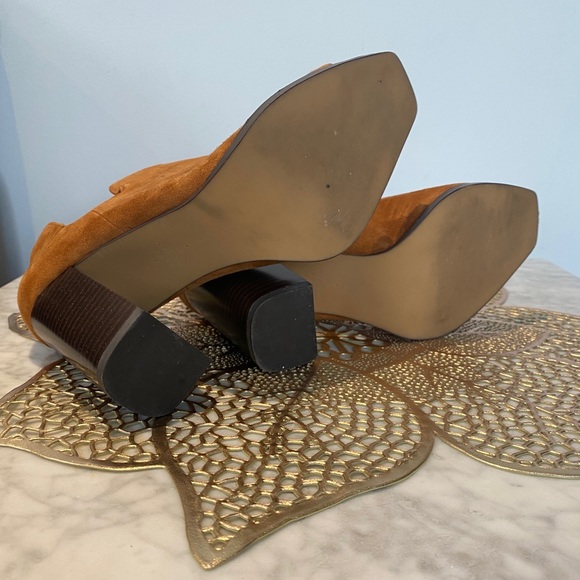 Suede Zara Block Heels - Picture 2 of 5